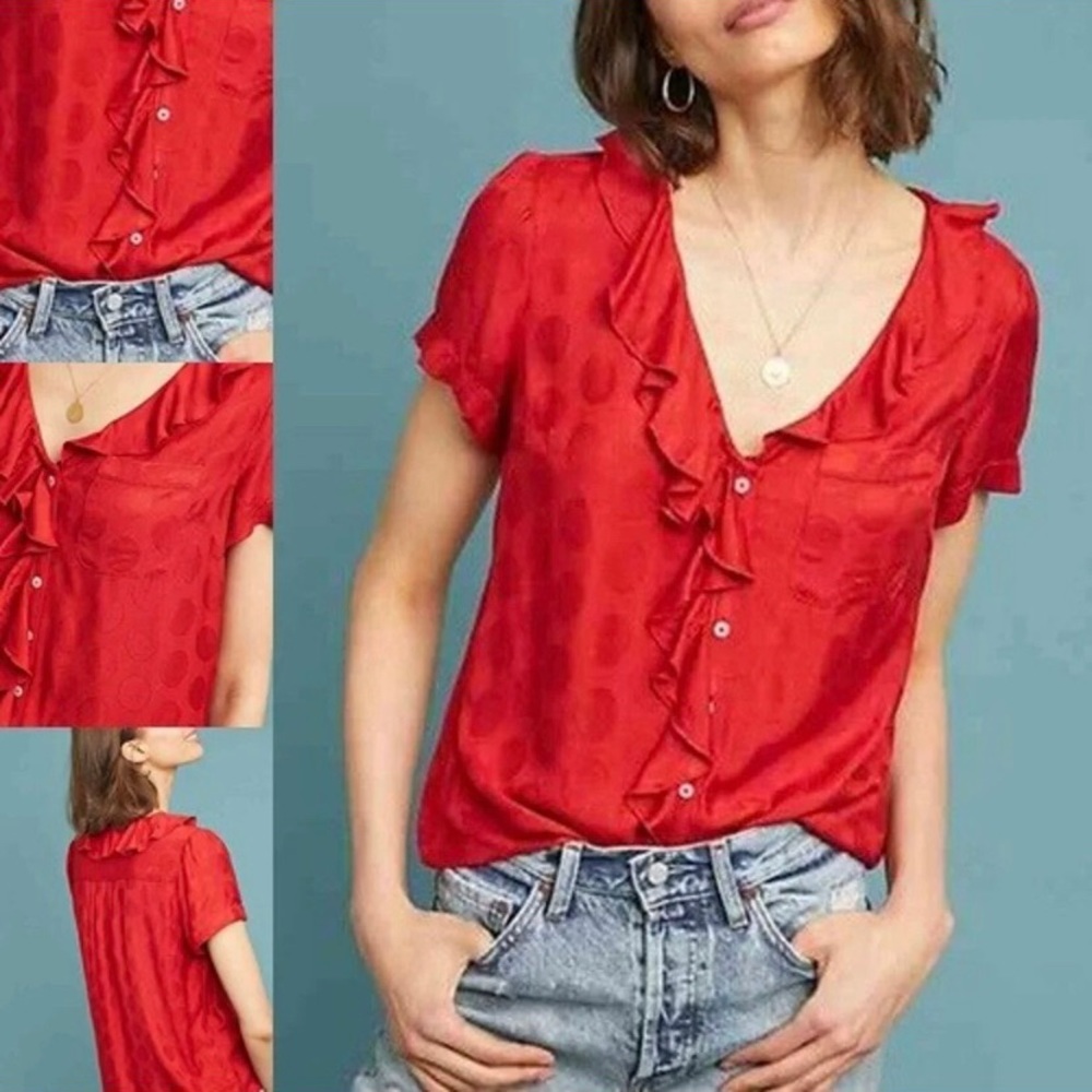 Maeve By Anthropologie Blouse XS
